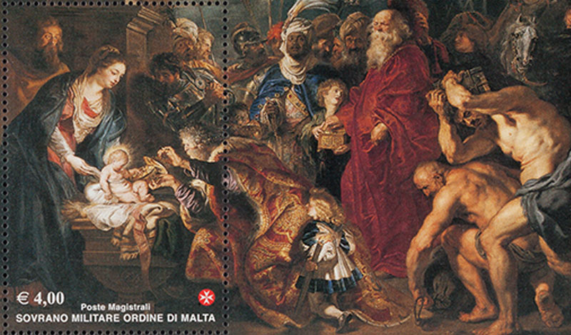 Natale 2005.Emissione 343 Santo Natale 2005 Order Of Malta