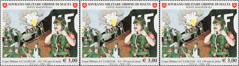 Emissione 349 – 130 Anni di storia del corpo militare A.C.I.S.M.O.M. – E.I.