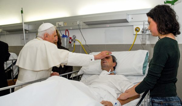 Historic Papal visit Order hospital rome