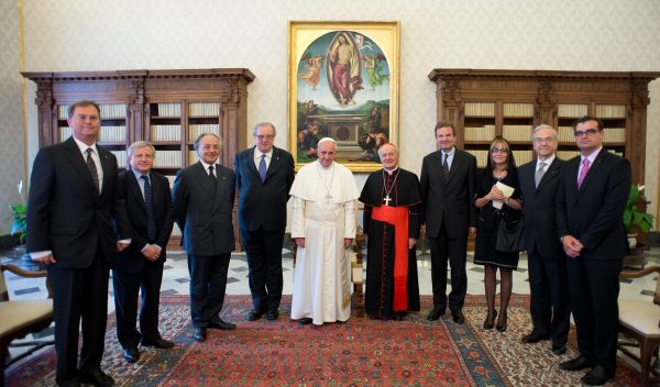 Pope Francis Receives Managers Order of Malta’s Hospital Rome