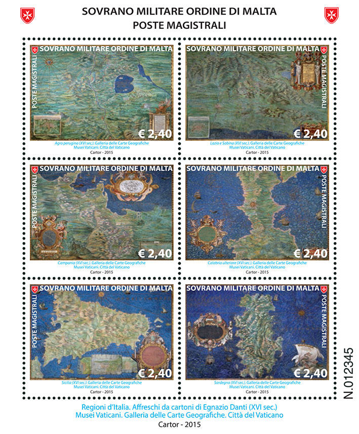 Emissione 478 – Antiche carte geografiche