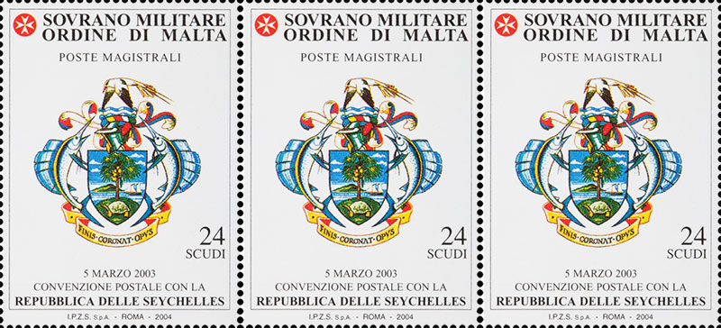 Emissione 328 – Convenzione postale con la Repubblica delle Seychelles