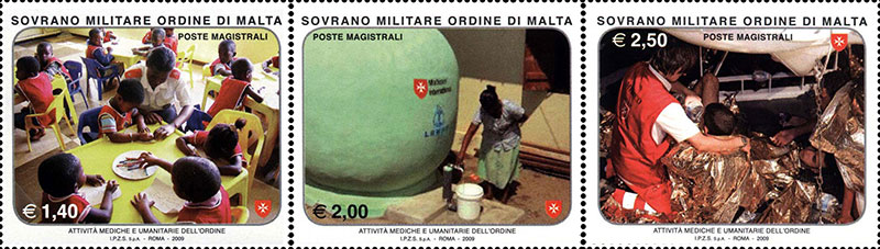 Emissione 395 – Attività mediche e umanitarie del Sovrano Militare Ordine Ospedaliero di San Giovanni di Gerusalemme, di Rodi E di Malta