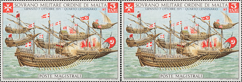 Emissione 14 – IV Centenario della battaglia di Lepanto