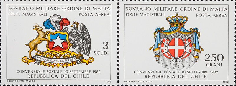 Emissione 68 – Convenzione postale con la repubblica del Cile