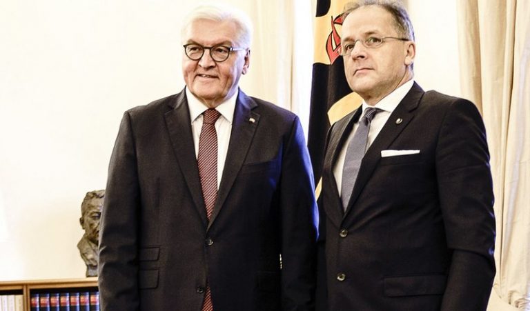 Maciej Heydel presented his credentials as the first ambassador of the Sovereign Order of Malta to Germany