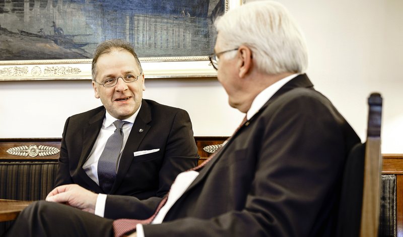 Maciej Heydel presented his credentials as the first ambassador of the Sovereign Order of Malta to Germany