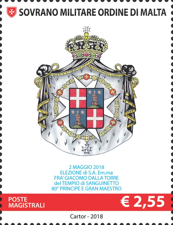 Elezione di S. A. Em.ma Fra' Giacomo Dalla Torre del Tempio di Sanguinetto, 80° Principe e Gran Maestro del Sovrano Militare Ordine di Malta