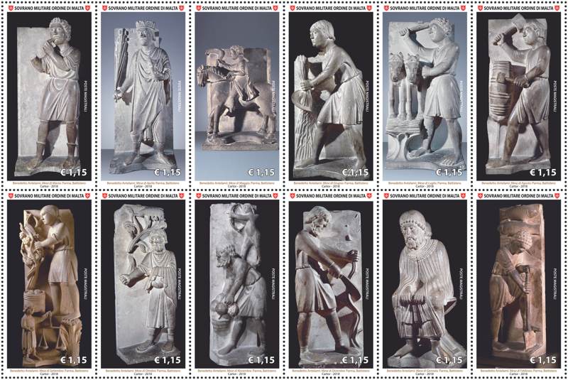 La scultura nell'arte - Benedetto Antelami: il Ciclo dei Mesi