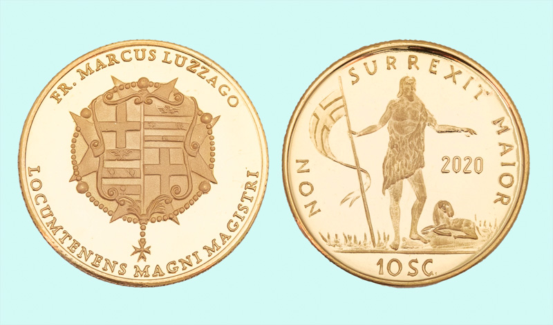 Moneta in Oro da 10 Scudi