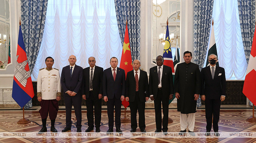 The new Ambassador of the Order of Malta to Belarus presents his letters of credence