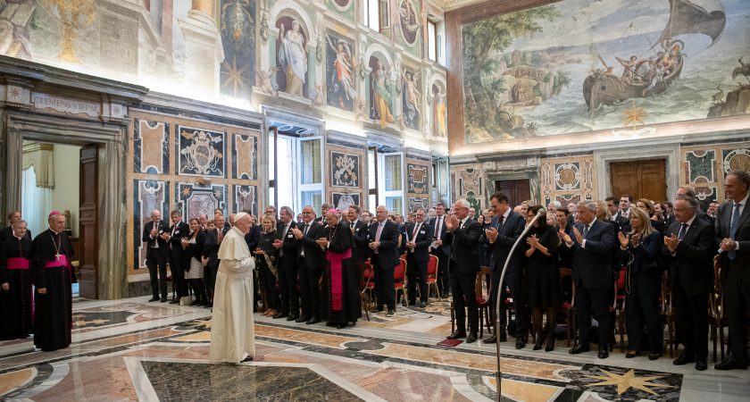 The pontiff: the future of the planet is in God’s hands, but human beings also have their responsibilities