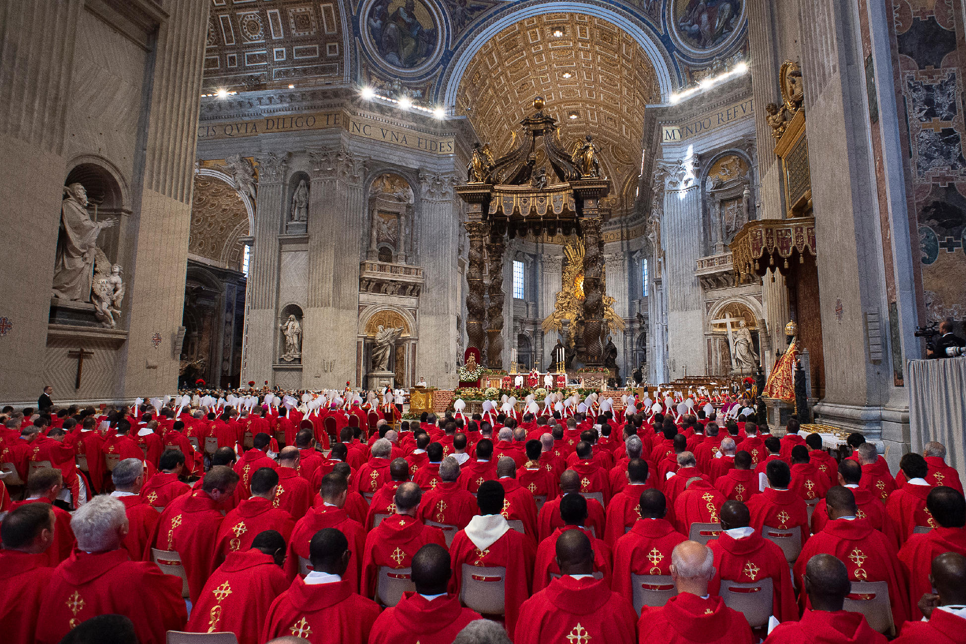 El Gran Maestre, en la misa del Vaticano por San Pedro y San Pablo