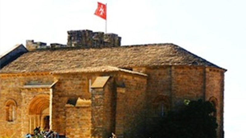 The Order’s hostel in cizur menor (Navarra, España) for pilgrims