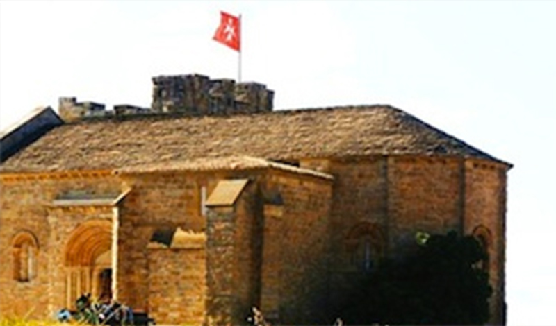 The Order’s hostel in cizur menor (Navarra, España) for pilgrims