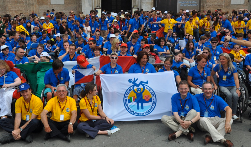 Das internationale sommerlager 2011 des Malteserordens in Italien