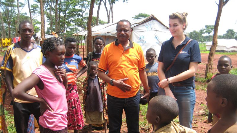 Un centro de maternidad para los refugiados burundeses en Tanzania