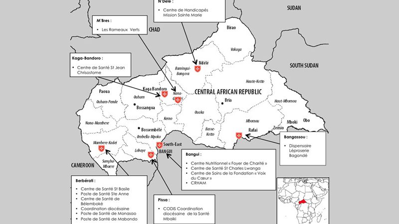 Ordre de Malte France verstärkt humanitäre Bemühungen in der ZAR