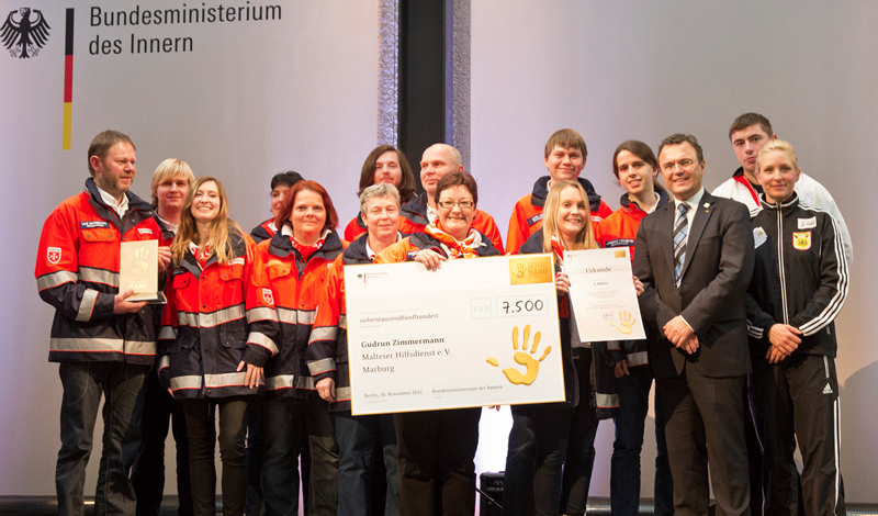 Les projets des bénévoles de l’Ordre de Malte ont été récompensés en Allemagne