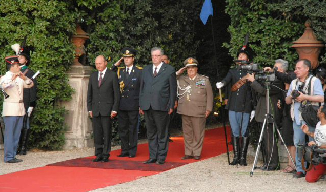 Offizieller besuch des Rumänischen Staatspräsidenten