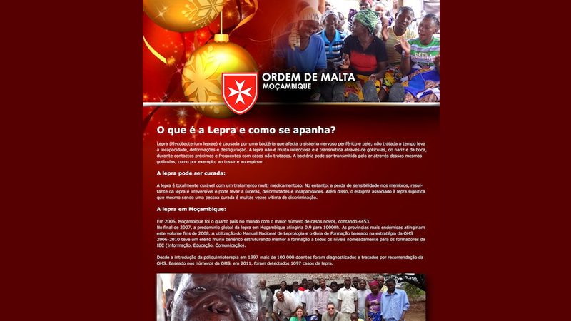 Leprosy: no longer a forgotten disease in Mozambique