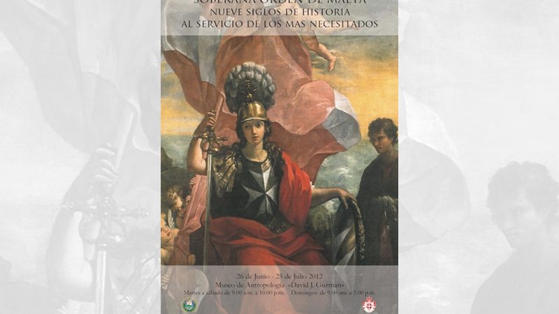 An exhibition and a joint stamp issue are two of the projects organised by the Order of Malta in El Salvador