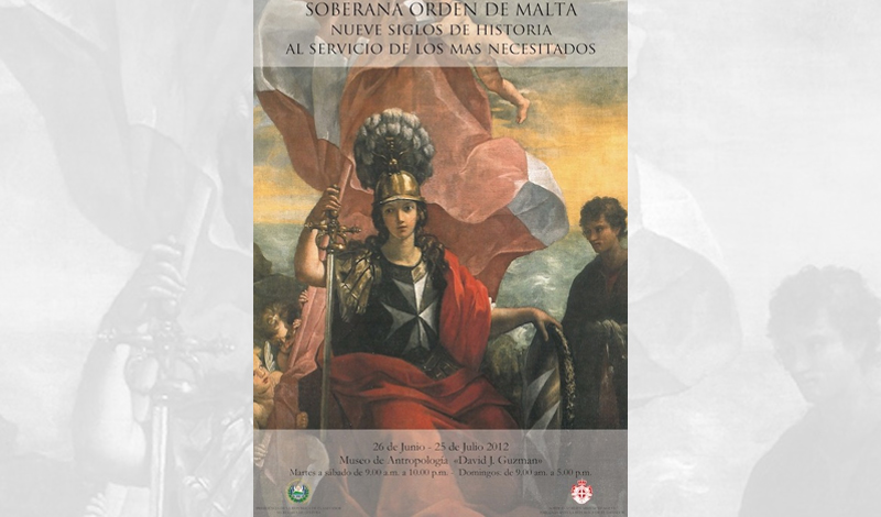 Una exhibición y una emisión filatélica conjuntas entre las iniciativas de la Orden de Malta en El Salvador