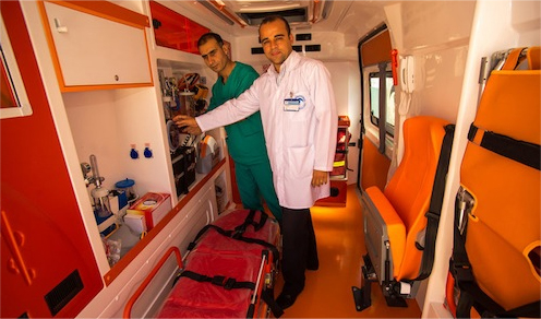 Syrian doctors, nurses help fellow refugees in the Order of Malta clinic in Turkey