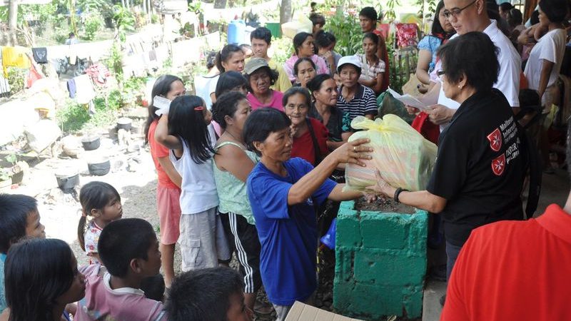 Der Malteserorden erhöht die Hilfsleistungen für die vom Tropensturm „Washi“ getroffenen Philippinen