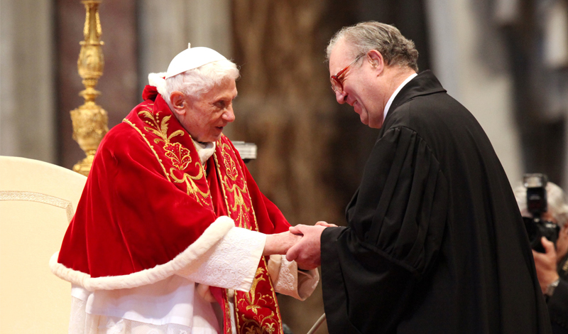 Pope Benedict addresses the members of the Order: ‘Your valuable work is a living testimony to the Gospel’