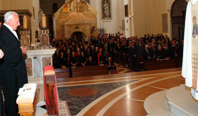 La peregrinación de la Orden de Malta a Assisi