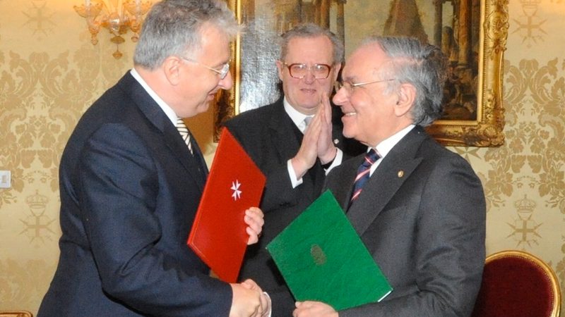 Acuerdo de cooperación internacional entre Hungría y la Orden de Malta