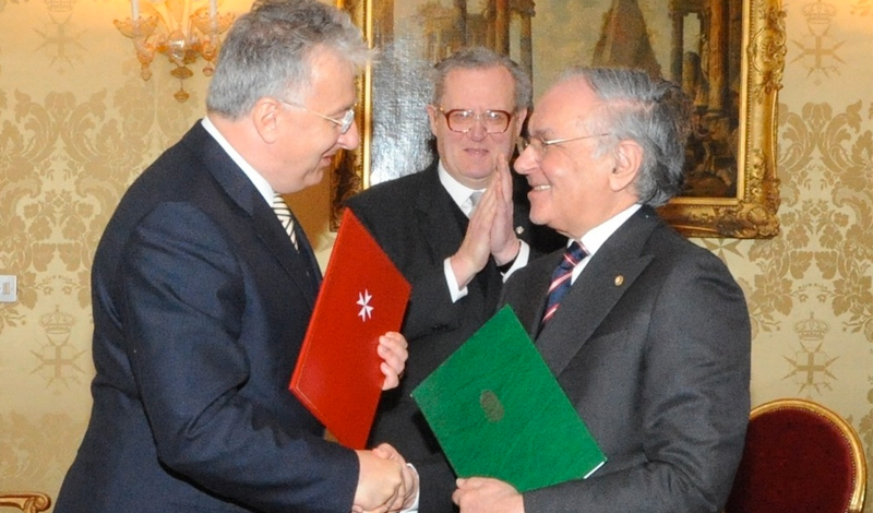 Internationales kooperationsabkommen zwischen Ungarn und dem Malteserorden