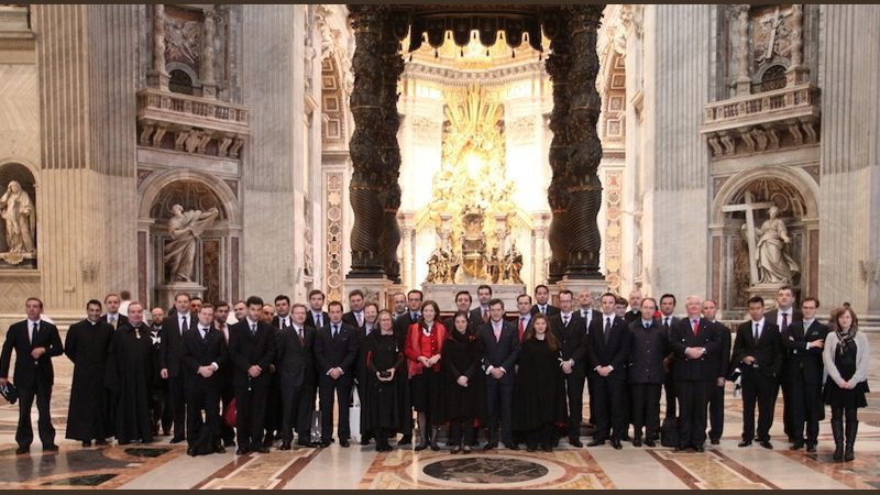 Trois jours de reunion a Rome pour les jeunes membres de l’Ordre de Malte