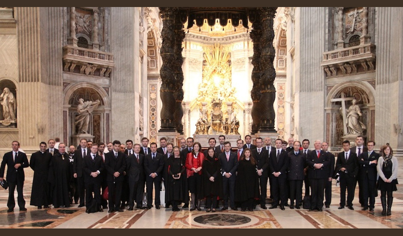 Trois jours de reunion a Rome pour les jeunes membres de l’Ordre de Malte