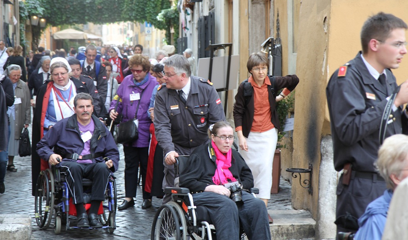 400 Pilger In Rom