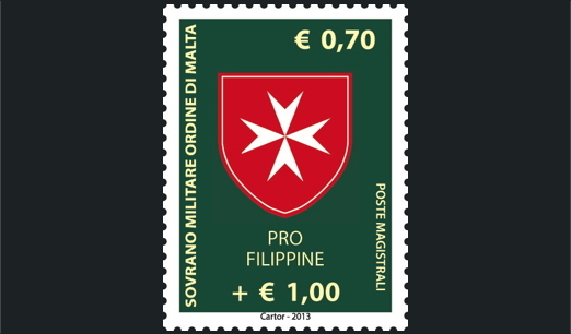 Die Magistralpost bringt eine briefmarke für die Philippinen heraus