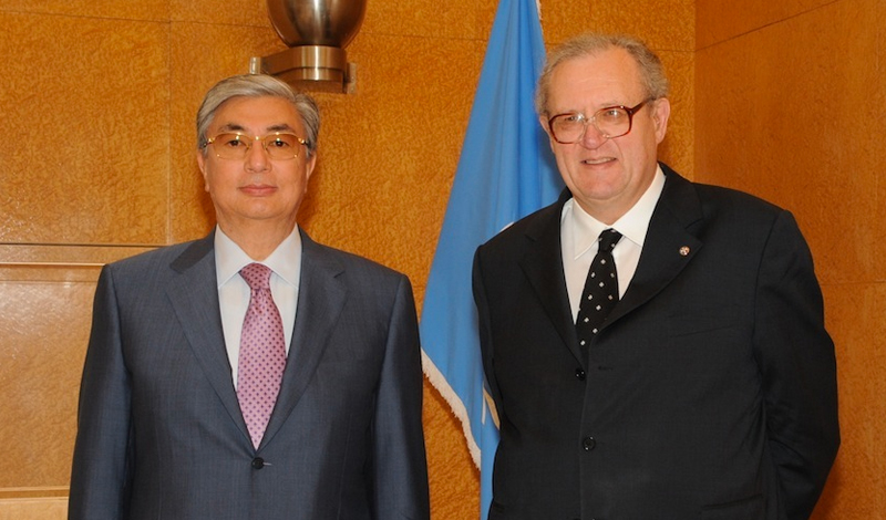 Rencontre du Grand Maître avec le Directeur Général des Nations Unies à Genève