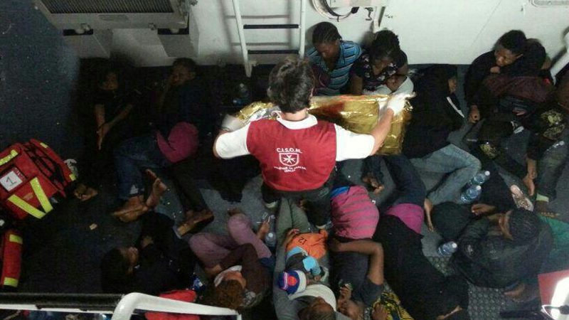 L’engagement du Corps Italien de Secours de l’Ordre de Malte à Lampedusa