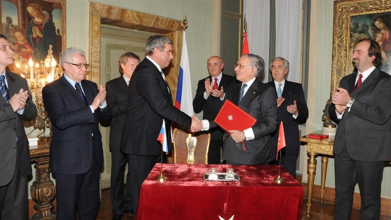 Accord entre le corps italien de secours et la Protection Civile de la Fédération de Russie