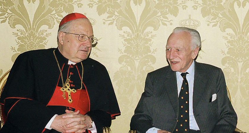 El Gran Maestre de la Orden de Malta recibe al Secretario de Estado de su Santidad