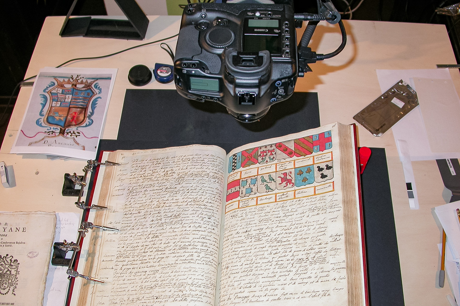 The digitisation of the magistral palace archives is launched