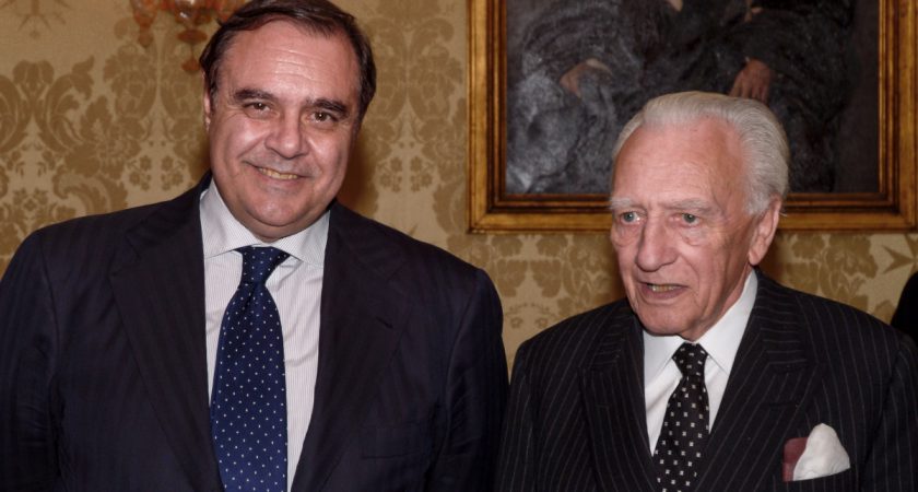 Der Grossmeister empfängt den Italienischen Justizminister