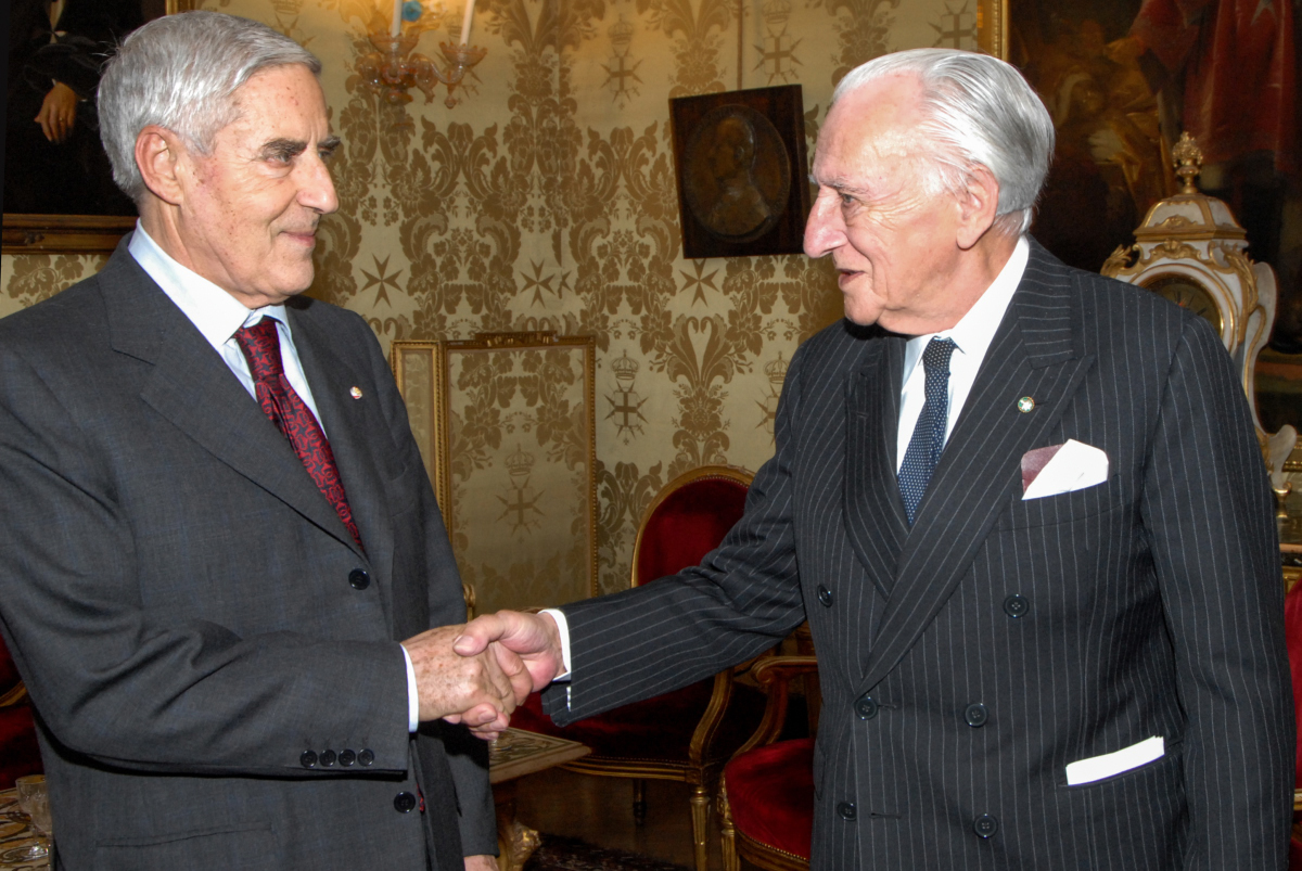 Reunión con el Presidente del Senado Italiano