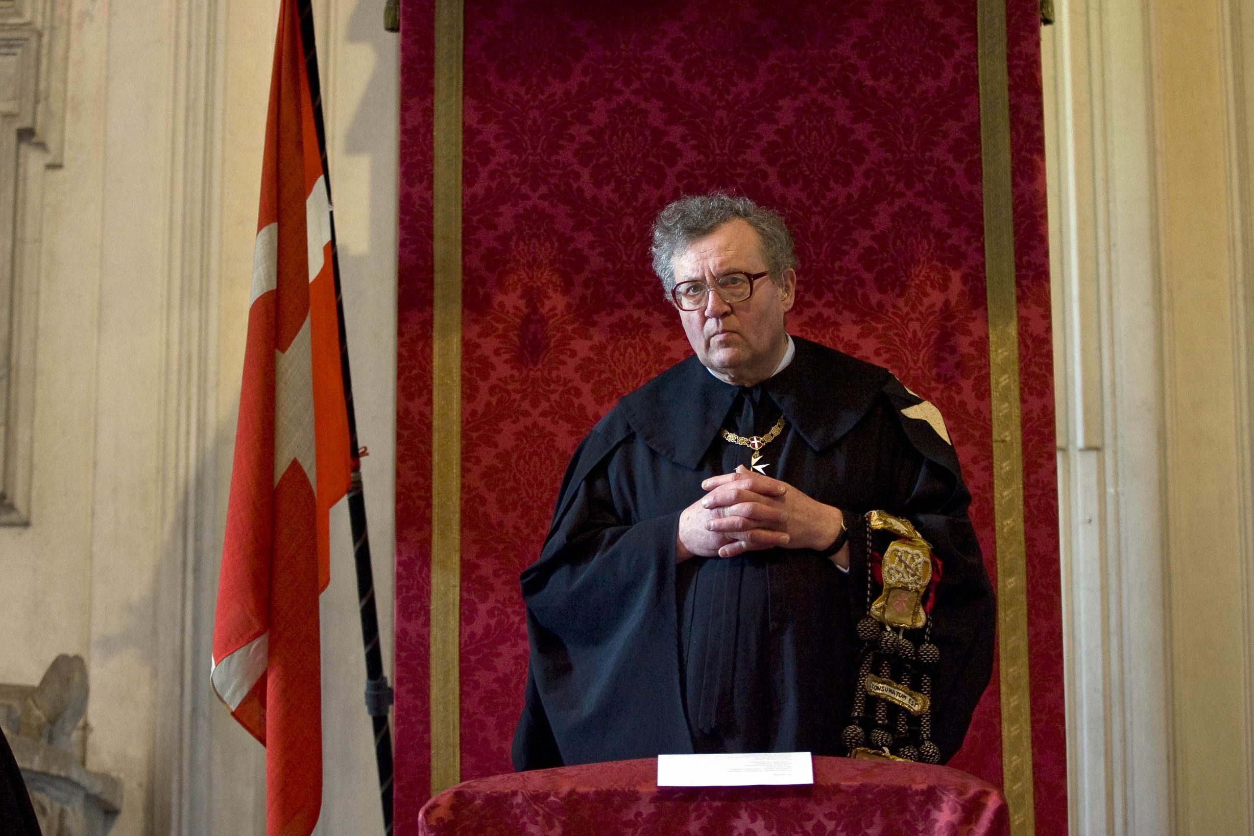 The 79th Grand Master of the Order of Malta