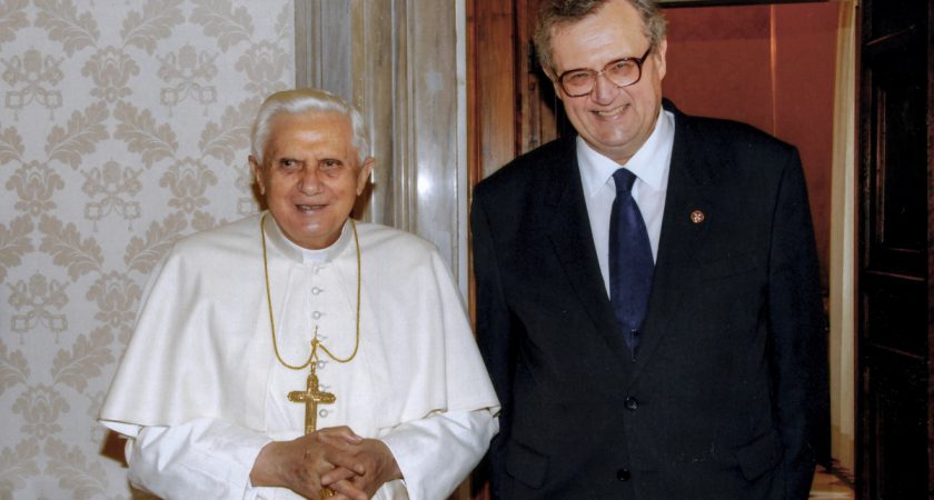 Fra’ Matthew Festing Ricevuto da Papa Benedetto XVI