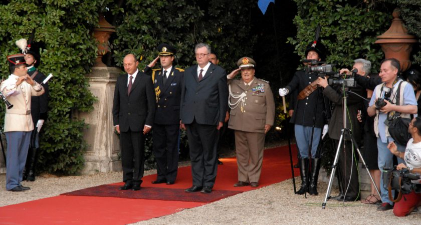 Visite officielle du Président de la Roumanie