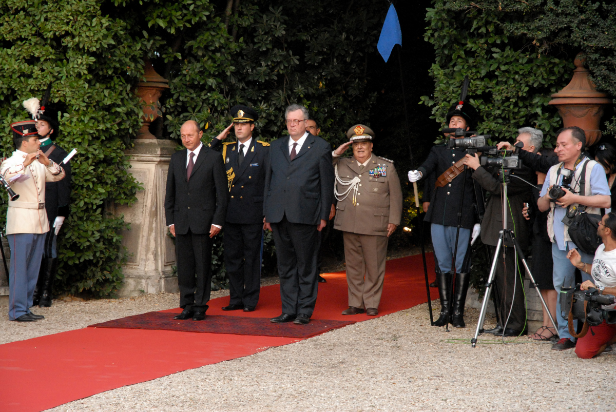 Visite officielle du Président de la Roumanie