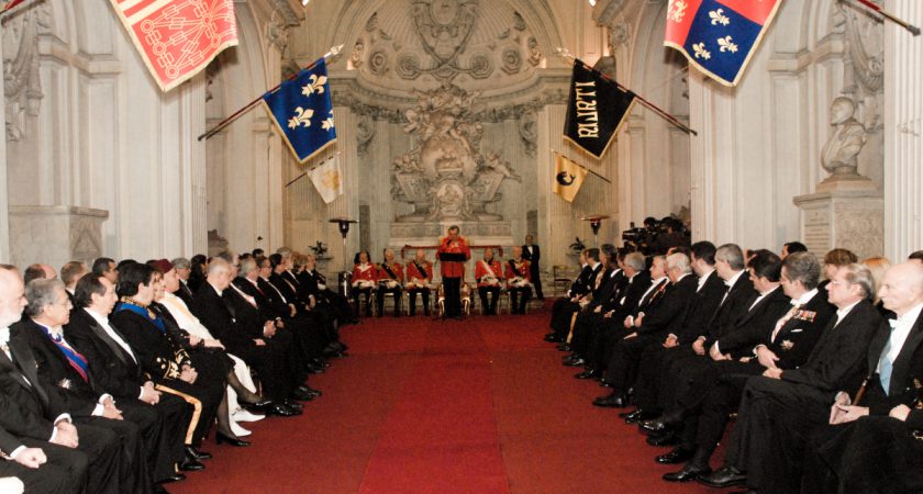 Le discours du Grand Maitre au corps diplomatique