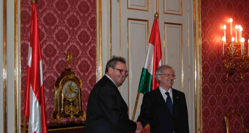 Staatsbesuch des Grossmeisters in Ungarn